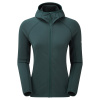 Montane F Protium Hoodie, fleece, dame, mørkegrøn