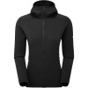 Montane F Protium Hoodie, fleecetröja, dam, svart
