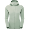 Montane F Protium Hoodie, fleecetrøje, dame, lysegrøn