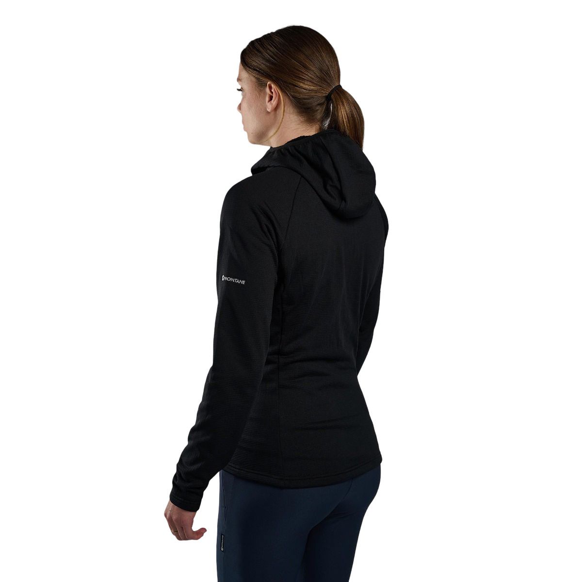 Montane F Protium Hoodie, hanorac din fleece, femeie, negru