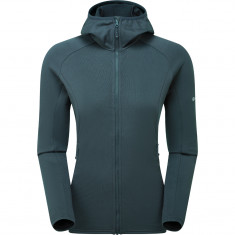 Montane F Protium Hoodie, pulover din fleece, femei, verde închis
