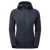 Montane F Protium Lite Hoodie, fleecetröja, dam, blå