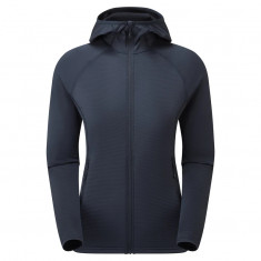 Montane F Protium Lite Hoodie, fleecetröja, dam, blå