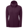 Montane F Protium Xt Hoodie, fleecegenser, dame, mørkelilla