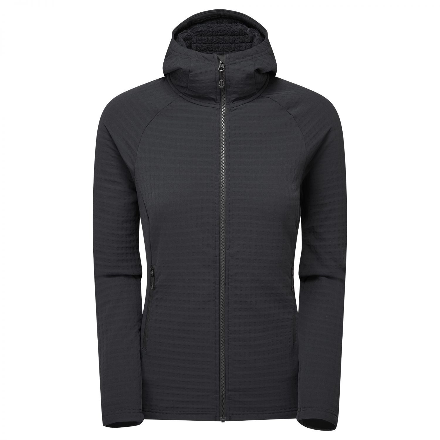 Montane F Protium Xt Hoodie, fleecegenser, dame, svart