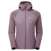 Montane F Sirocco Lite Hoodie, warstwa po?rednia, damska, fioletowy