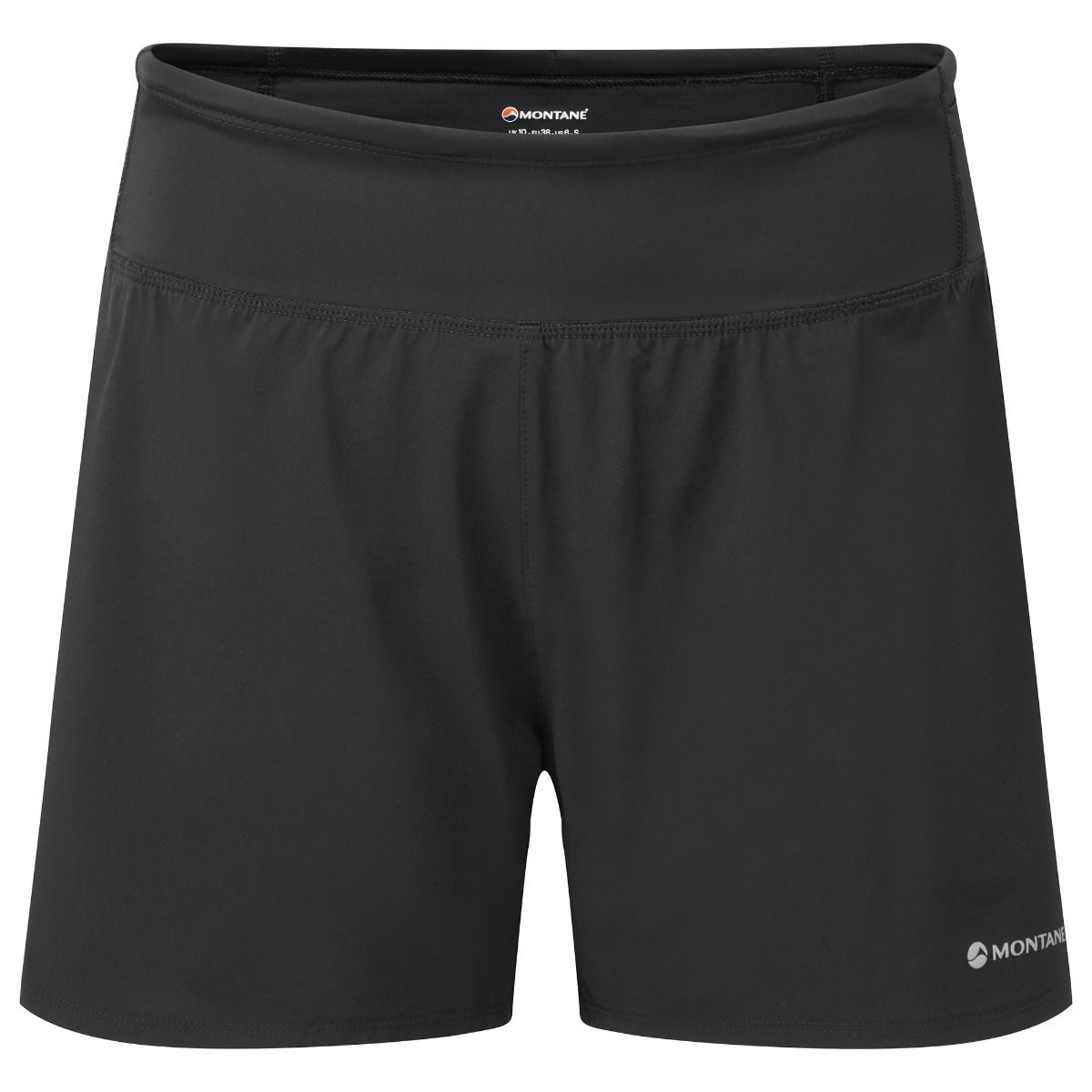 Montane F Slipstream Twin Skin Shorts, femei, negru