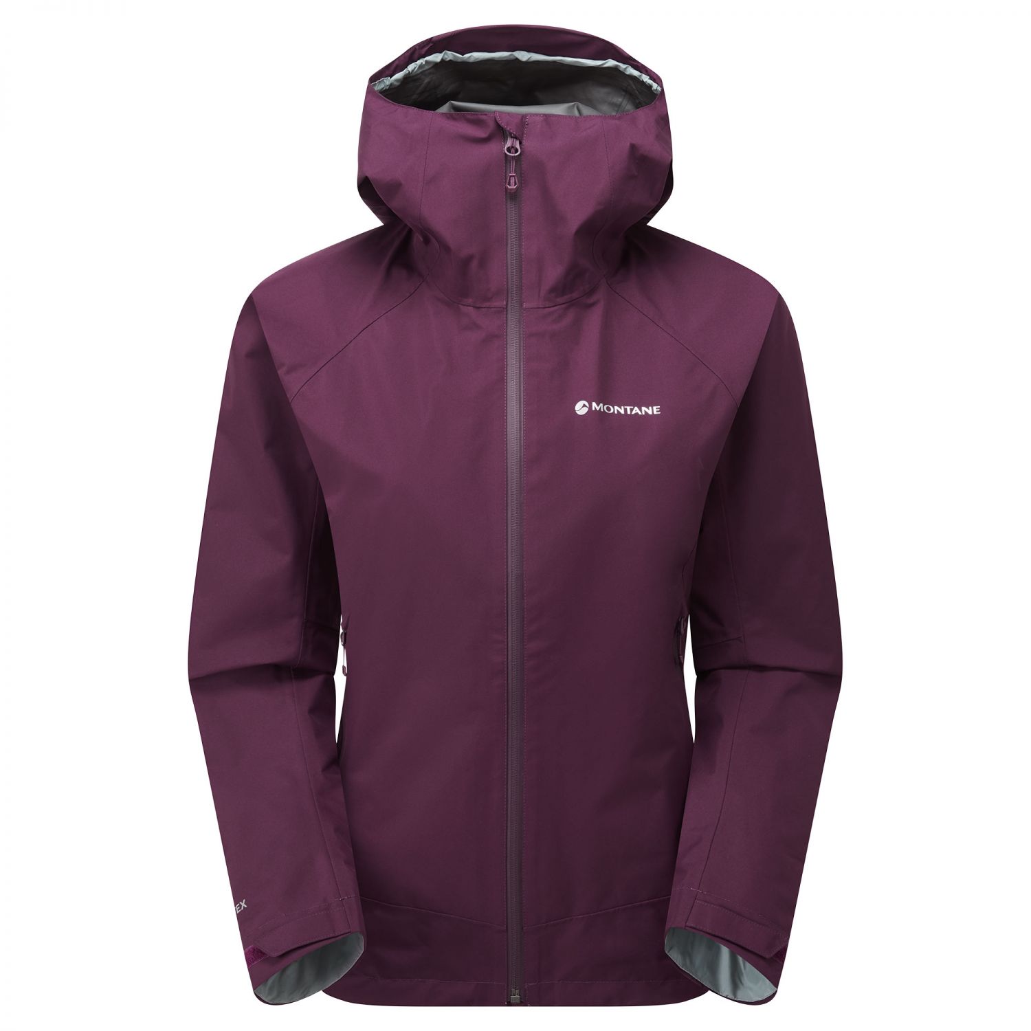 Montane F Spirit Jacket, jaqueta corta-vento, feminina, roxo escuro