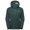 Montane F Spirit Jacket, shellová bunda, dámska, tmavozelená