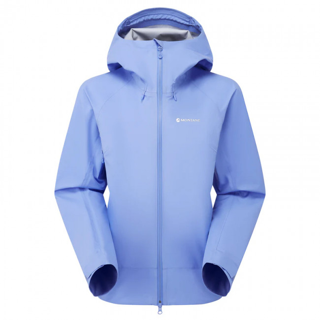 Montane F Torren Jacket, geacă impermeabilă, pentru femei, albastru deschis