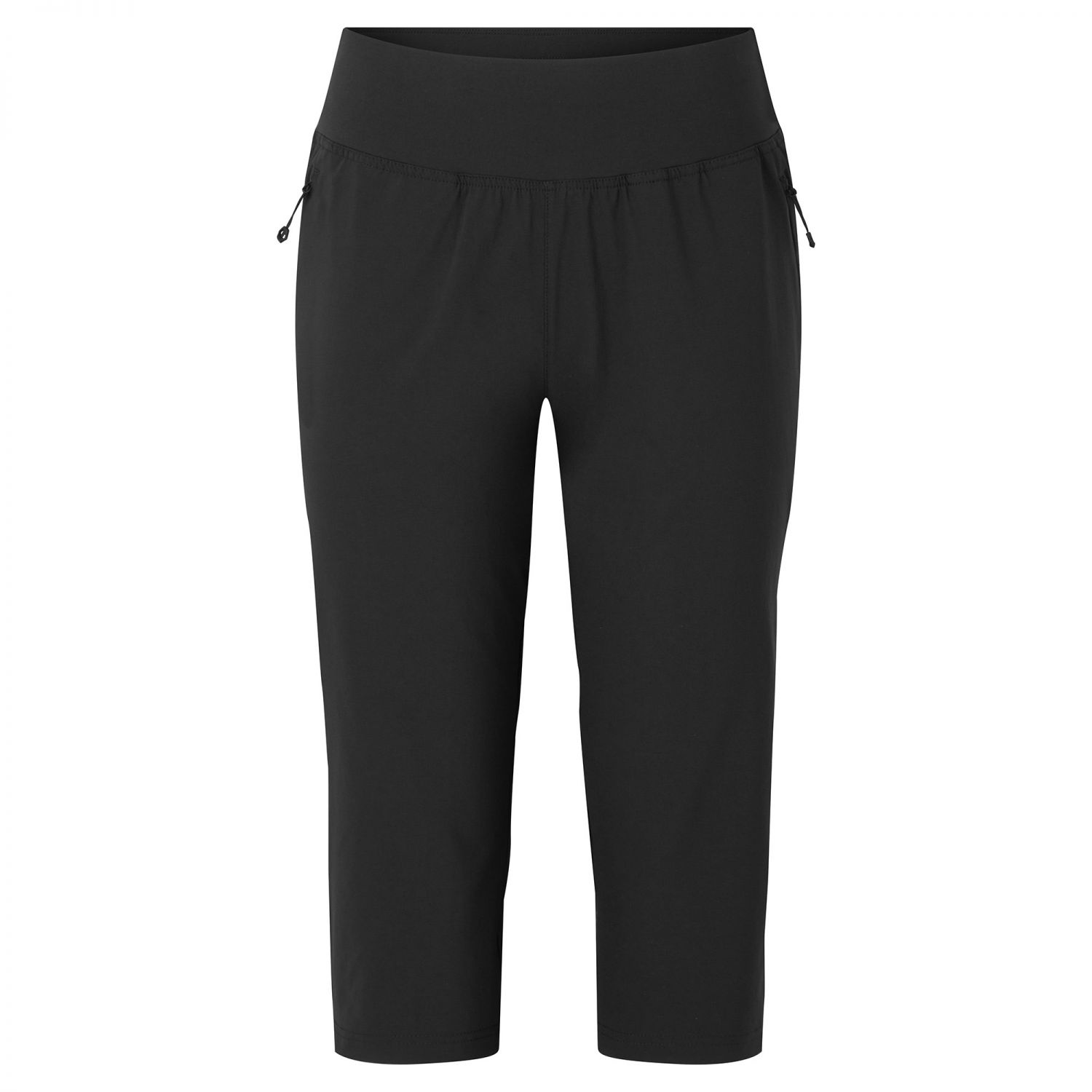Montane F Tucana Lite Capri Pants, spodnie trekkingowe, damskie, czarne