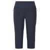 Montane F Tucana Lite Capri Pants, spodnie trekkingowe, damskie, niebieskie