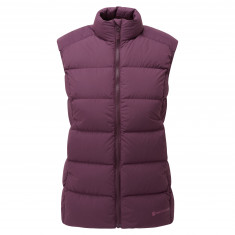 Montane F Tundra Gilet, Daunenweste, Damen, dunkelviolett
