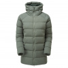 Montane F Tundra Hoodie, giacca in piuma, donna, verde