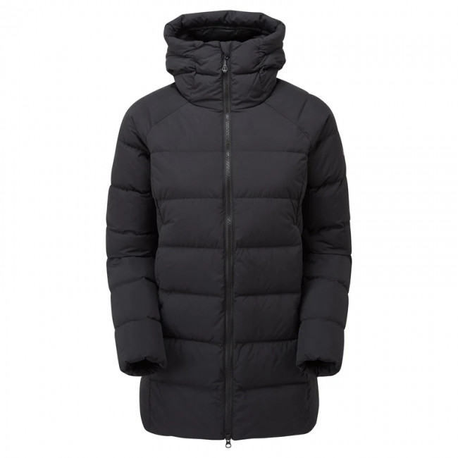 Montane F Tundra Hoodie, jaqueta de plumas, feminina, preta