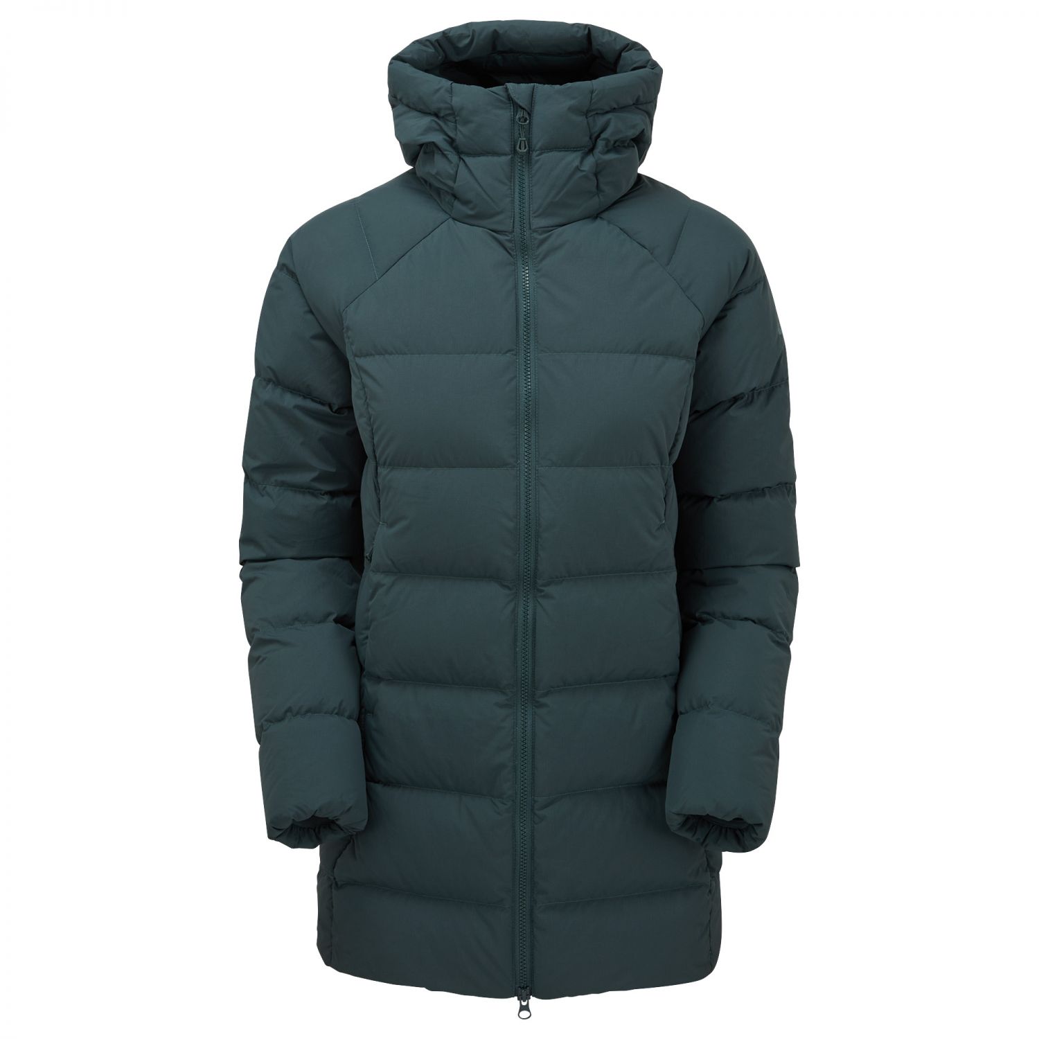 Montane F Tundra Hoodie, páperová bunda, dámska, tmavozelená