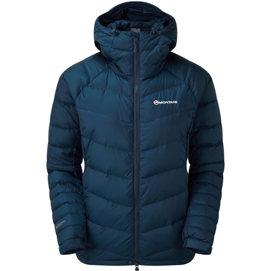 Montane Fem Cloudmaker Jacket, down jacket, women, blue