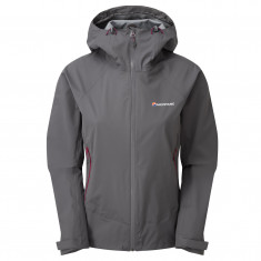 Montane Fem Element Stretch Jacket, regnjacka, dam, grå