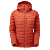 Montane Fem Ground Control Jacket, Daunenjacke, Damen, rot