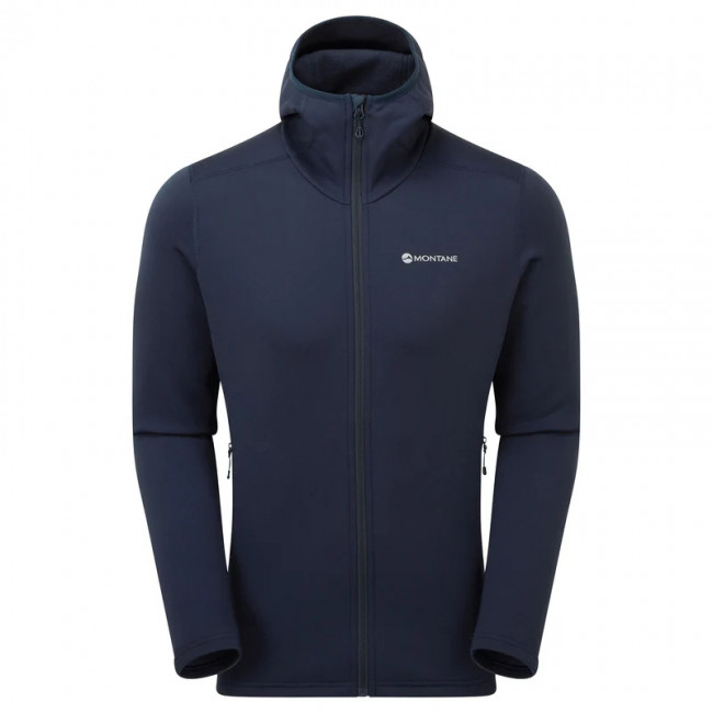 Montane Fury Hoodie, fleecová bunda, pánska, modrá