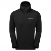 Montane Fury Hoodie, jachetă fleece, bărbați, negru