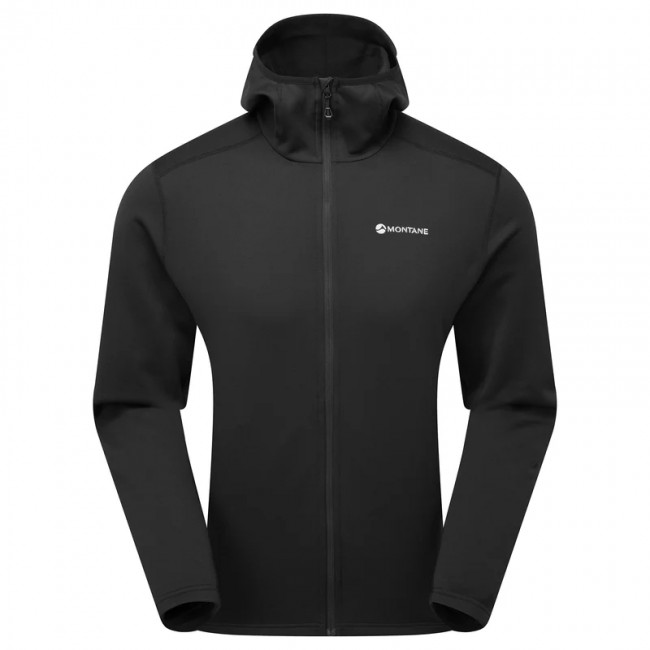 Montane Fury Lite Hoodie, fleecegenser, herre, svart