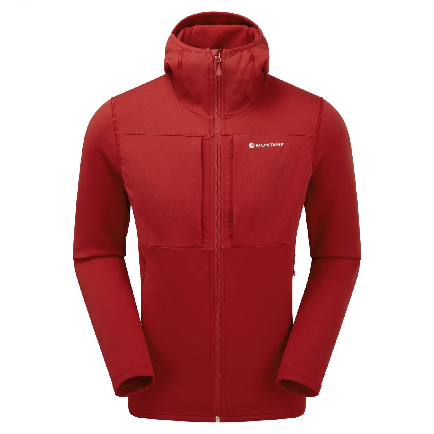 Montane Fury Xt Hoodie, fleecegensere, herre, rød