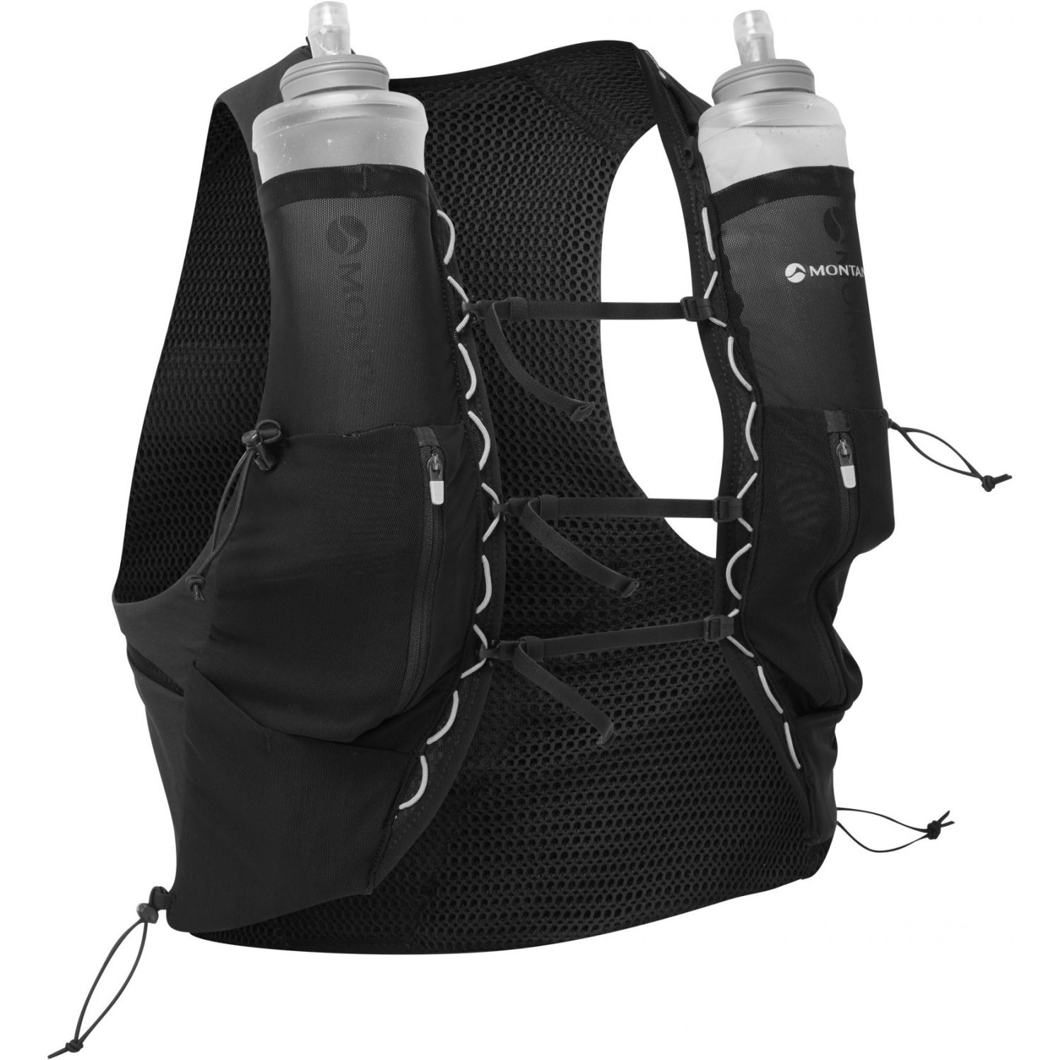 Montane Gecko Vp +, juoksuliivi, musta