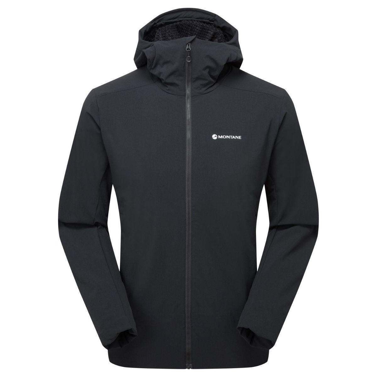 Montane Khamsin Hoodie, softshellová bunda, pánska, čierna