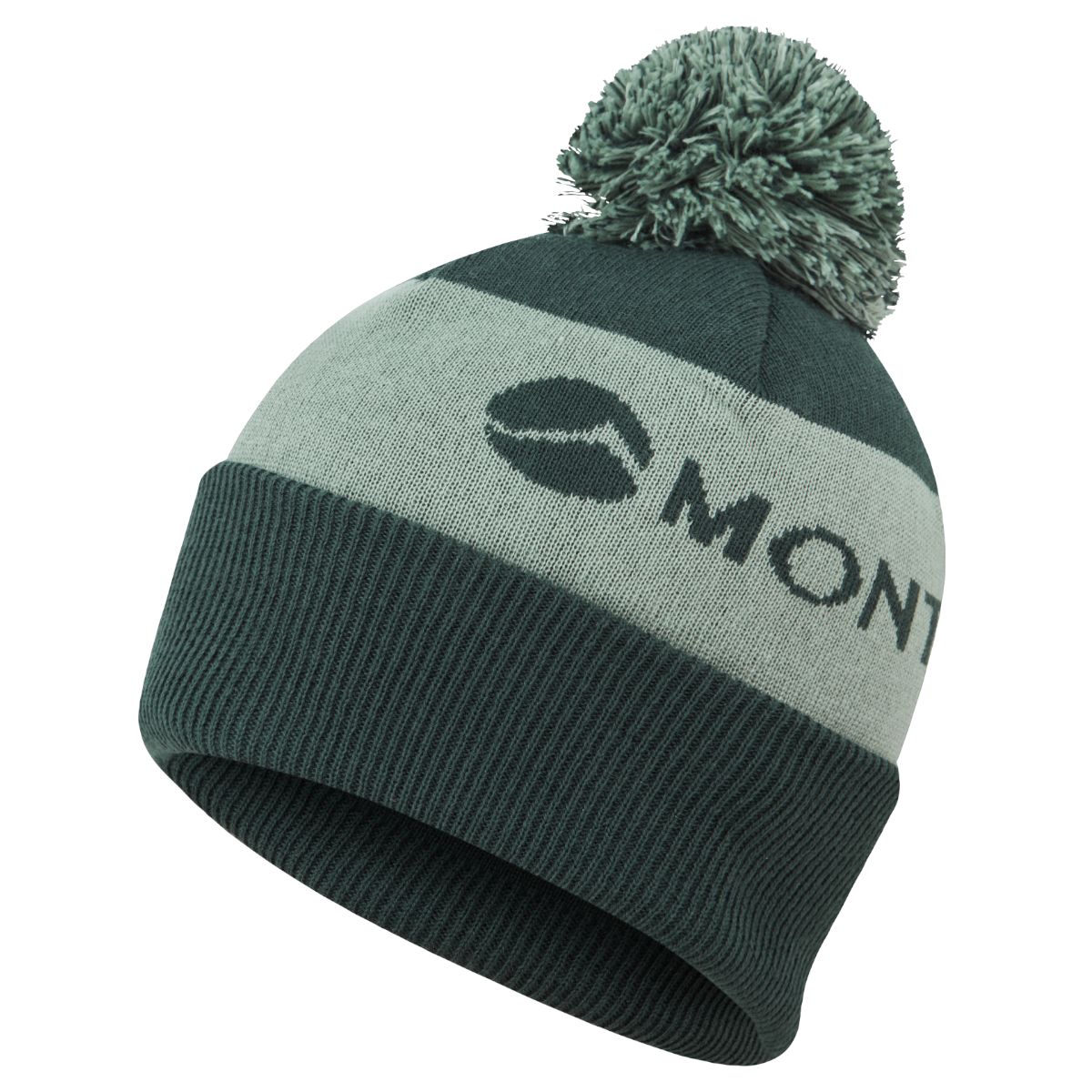 Montane Logo Cuffed Beanie, czapka, zielony