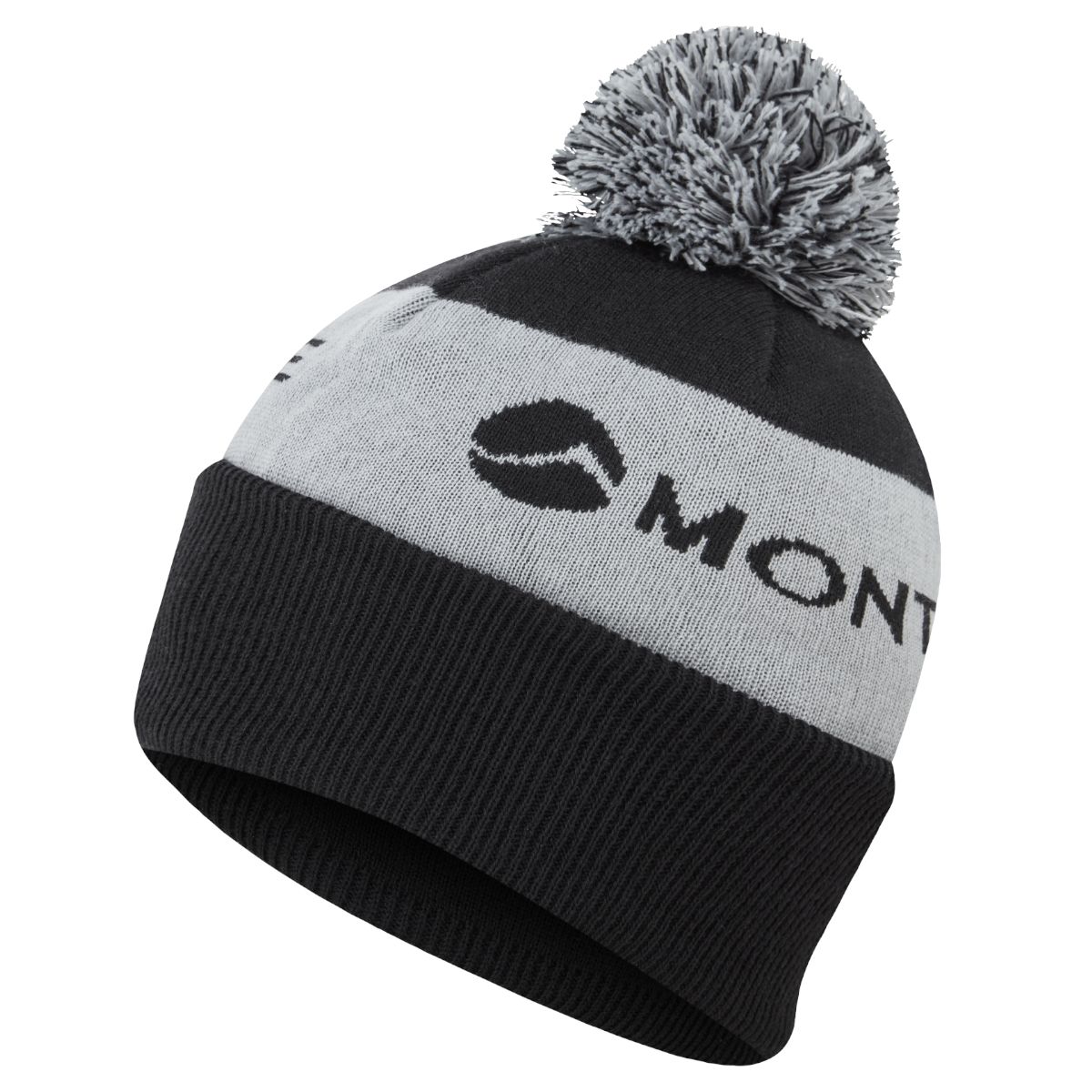 Montane Logo Cuffed Beanie, pipo, musta