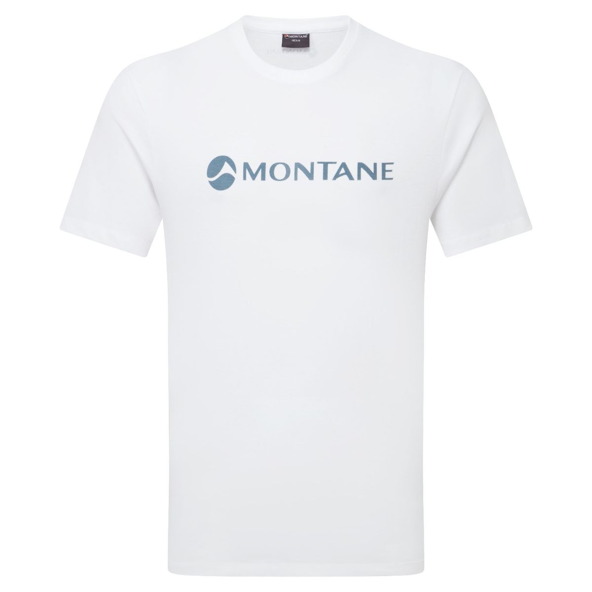 Montane Montane Mono Logo T-Shirt, heren, wit