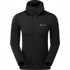 Montane Protium Hoodie, fleecegenser, herre, svart