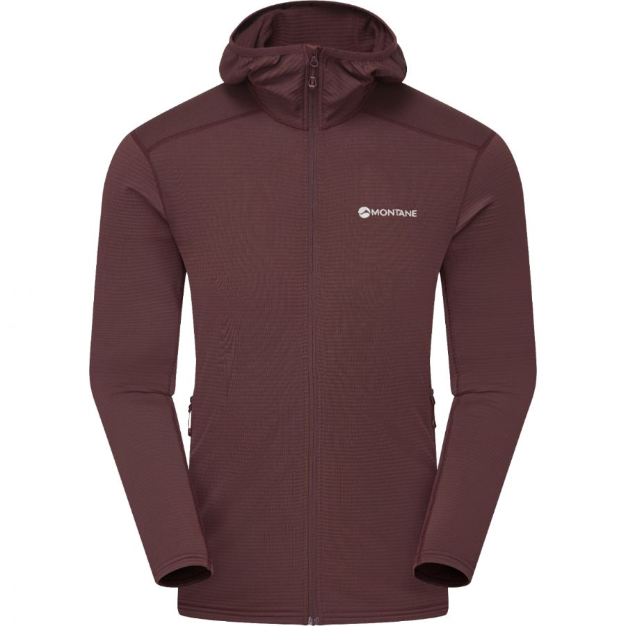 Montane Protium Lite Hoodie, Fleecejacke, Herren, braun