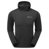 Montane Protium Lite Hoodie, hanorac din fleece cu glugă, bărbat, negru