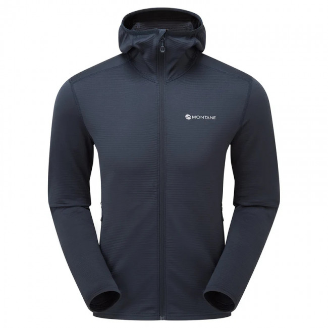 Montane Protium Lite Hoodie, pulôver de lã, homem, azul