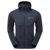 Montane Protium Lite Hoodie, pulôver de lã, homem, azul
