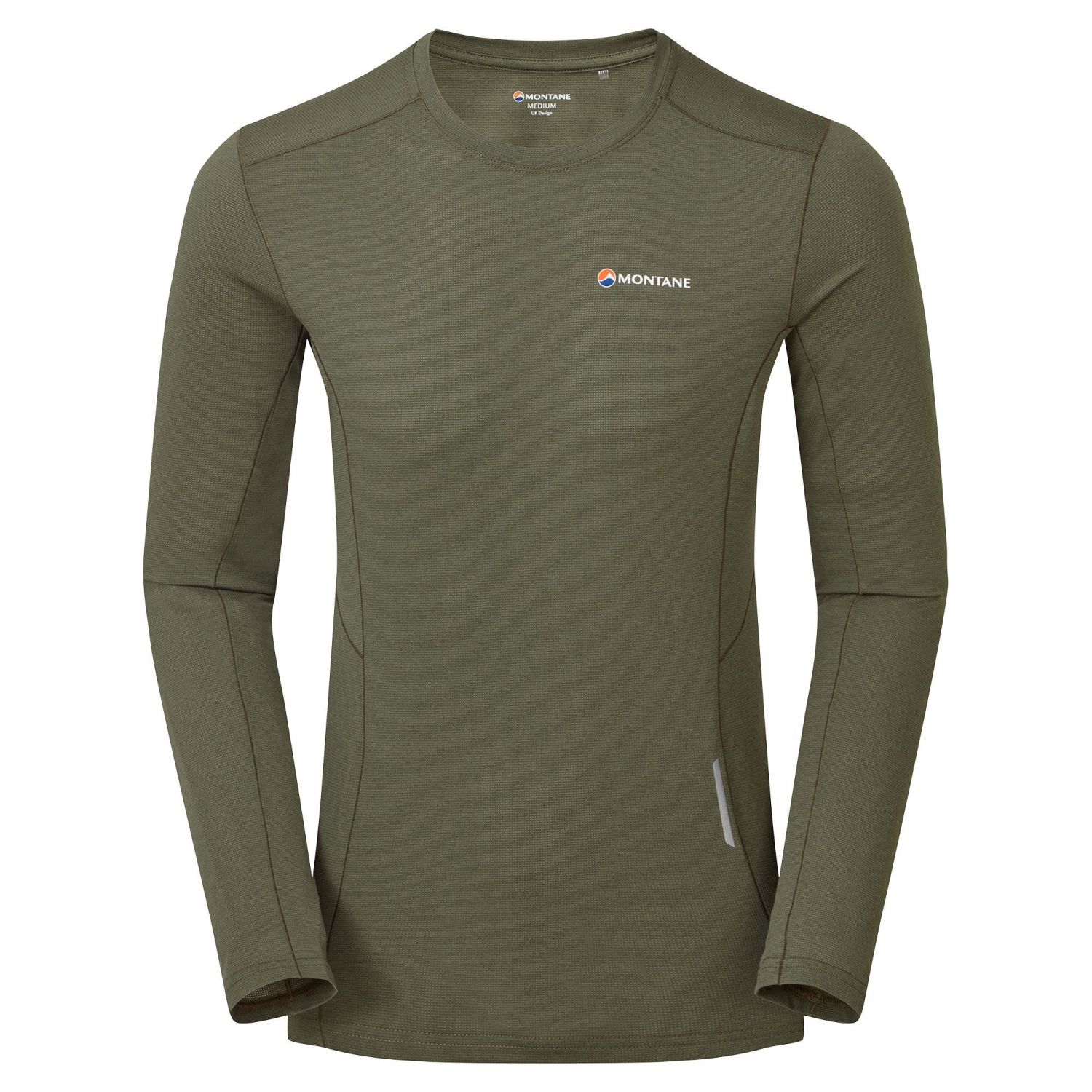 Montane Sabre Long Sleeve T-Shirt, underställströja, herr, grön
