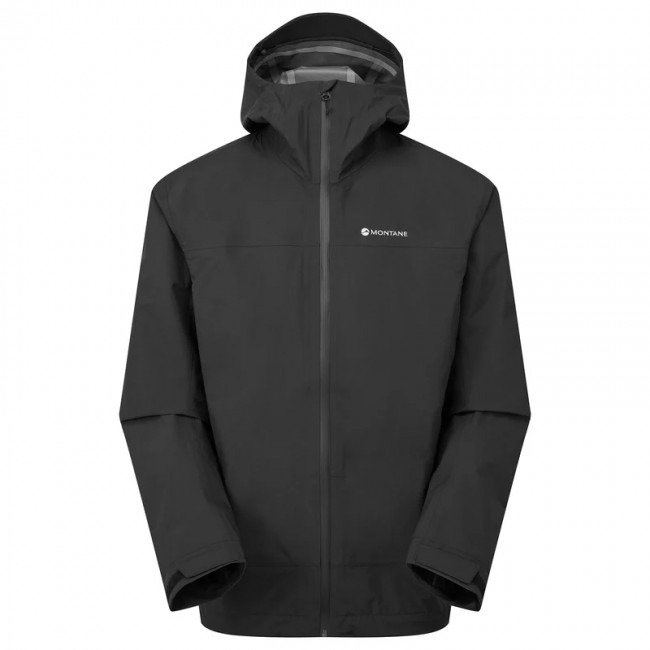 Montane Solution Jacket, kurtka przeciwdeszczowa, m?ska, czarna