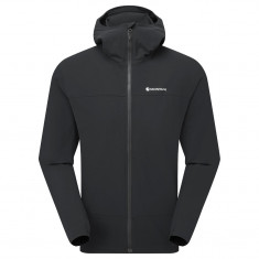 Montane Tenacity Hoodie, softshellová bunda, pánske, čierna