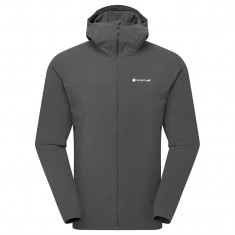 Montane Tenacity Nano Hoodie, jachetă softshell, pentru bărbați, gri