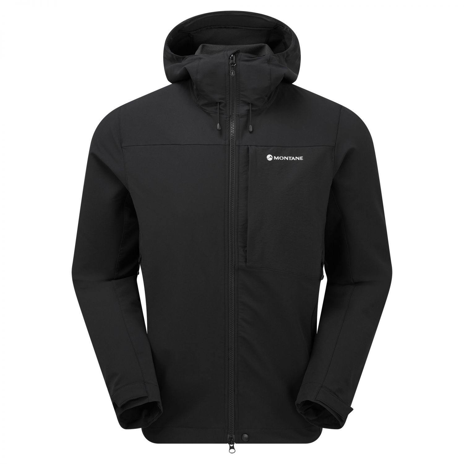 Montane Tenacity Xt Hoodie, jachetă softshell, bărbat, negru