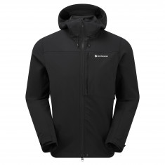 Montane Tenacity Xt Hoodie, jaqueta softshell, masculino, preto