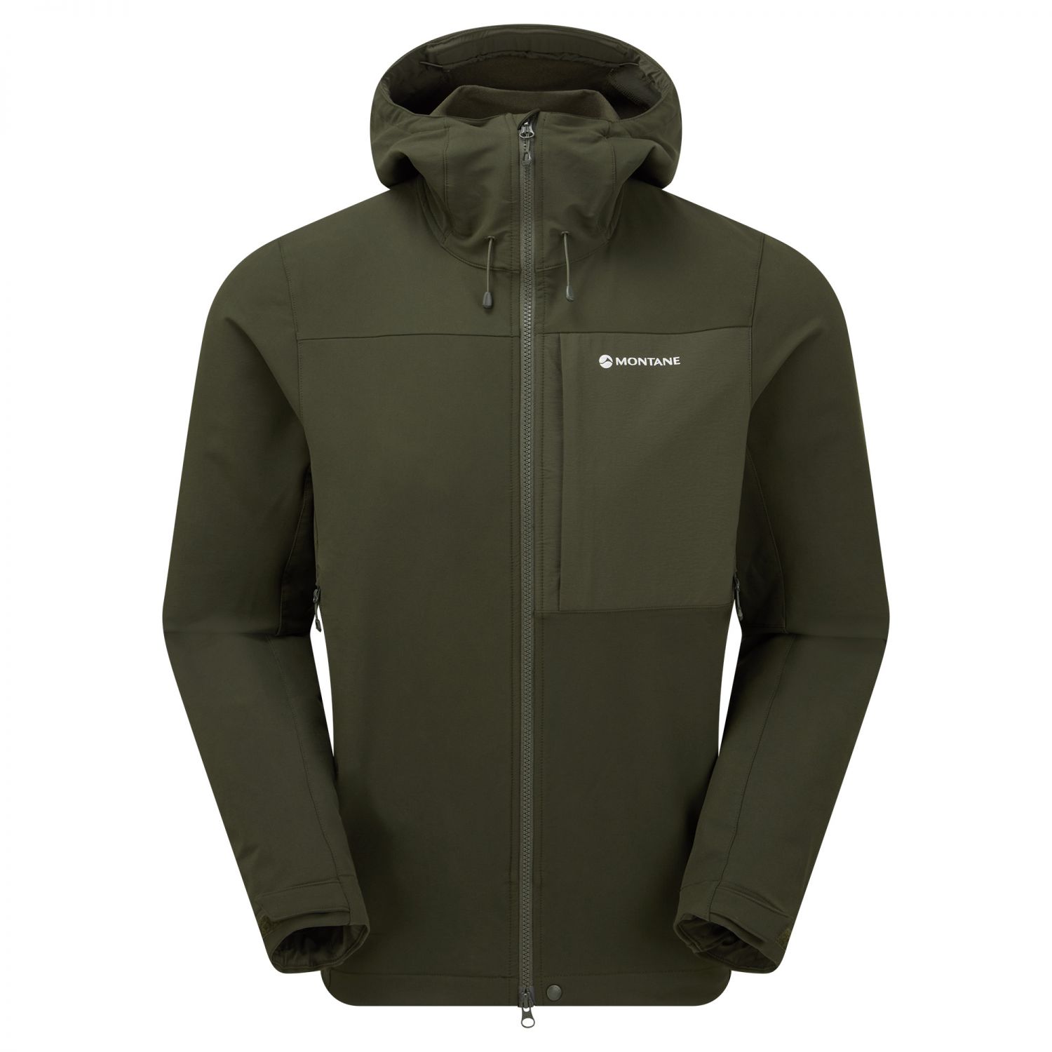 Montane Tenacity Xt Hoodie, softshellová bunda, pánska, zelená
