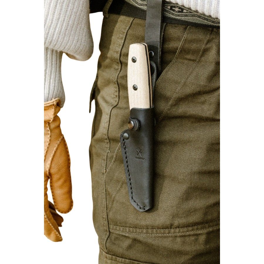 Mora cuțit Finn Blackblade (S), cuțit, negru