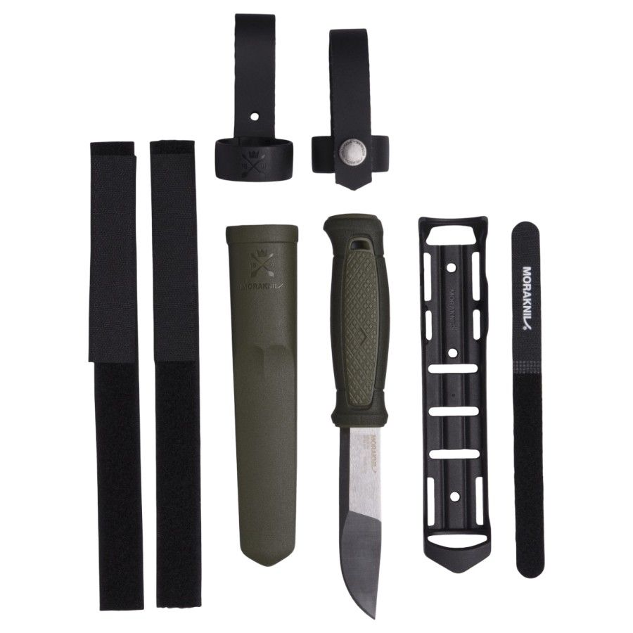 Mora cuțit Kansbol cu Multi-Mount (S), cuțit de vânătoare, verde