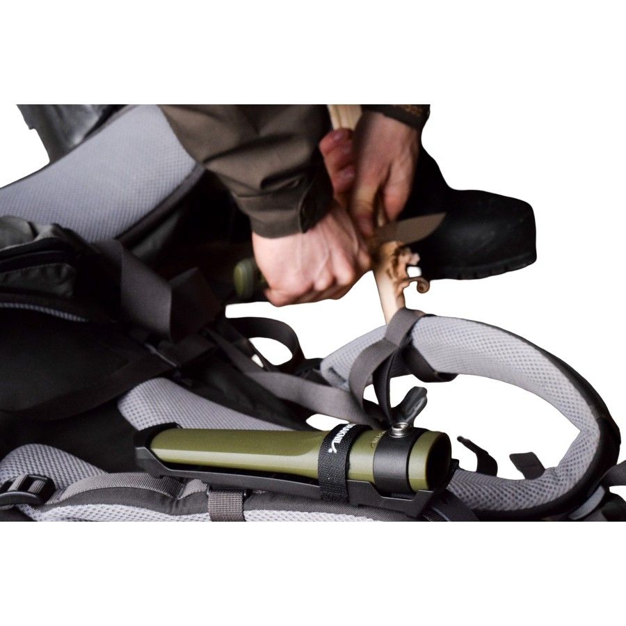 Mora cuțit Kansbol cu Multi-Mount (S), cuțit de vânătoare, verde