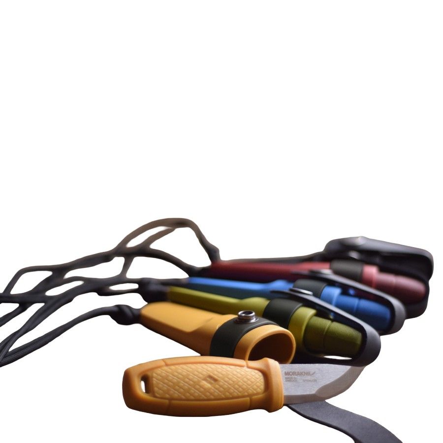 Mora Knife Eldris With Fire Kit (S), cuțit multifuncțional, albastru