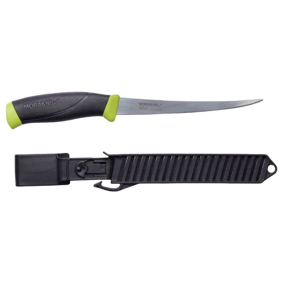 Morakniv Companion Fishing Fillet 155 (S), filetovací nôž, svetlozelený