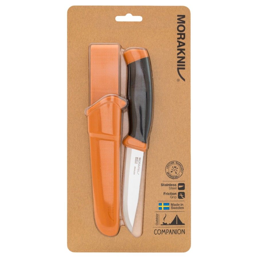 Morakniv Companion (S), nôž, oranžový